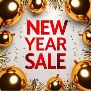 New Year Sale Happening Now